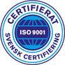 ISO 9001 Certifierad