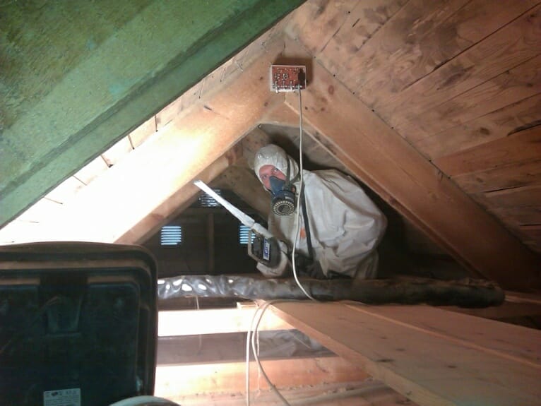 isblästring mögelsanering vind