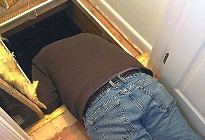 Avfuktning krypgrund