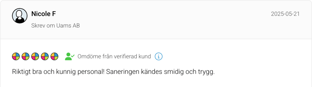 Screenshot 2025 09 27 at 19 01 56 Uams AB Balsta Las kundernas omdomen pa Reco.se